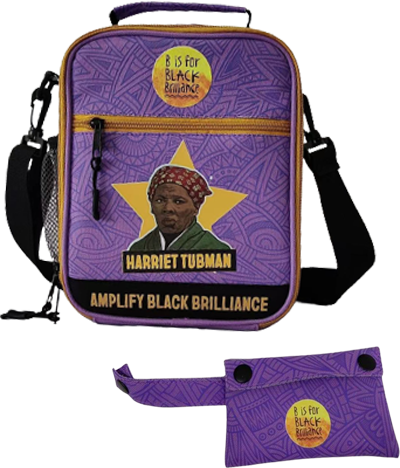 Harriet Tubman Lunch & Snack Bag